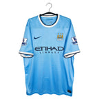 2013-14 Manchester City thuisshirt A. Negredo #9 - voorkant