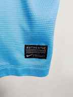 2013-14 Manchester City thuisshirt A. Negredo #9 - detailfoto
