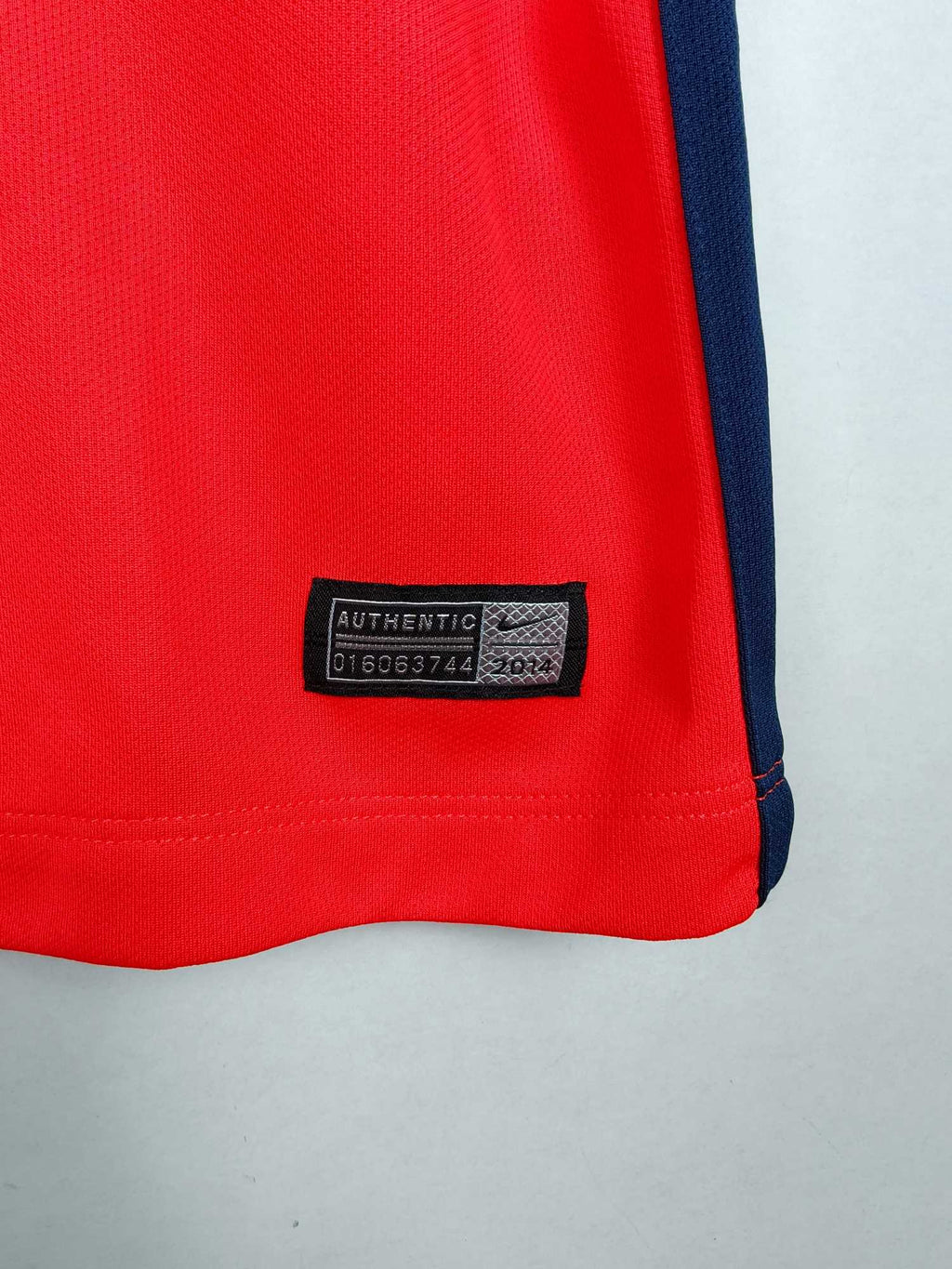 2014-15 Paris Saint-Germain derde shirt Ibrahimovic #10 - detailfoto