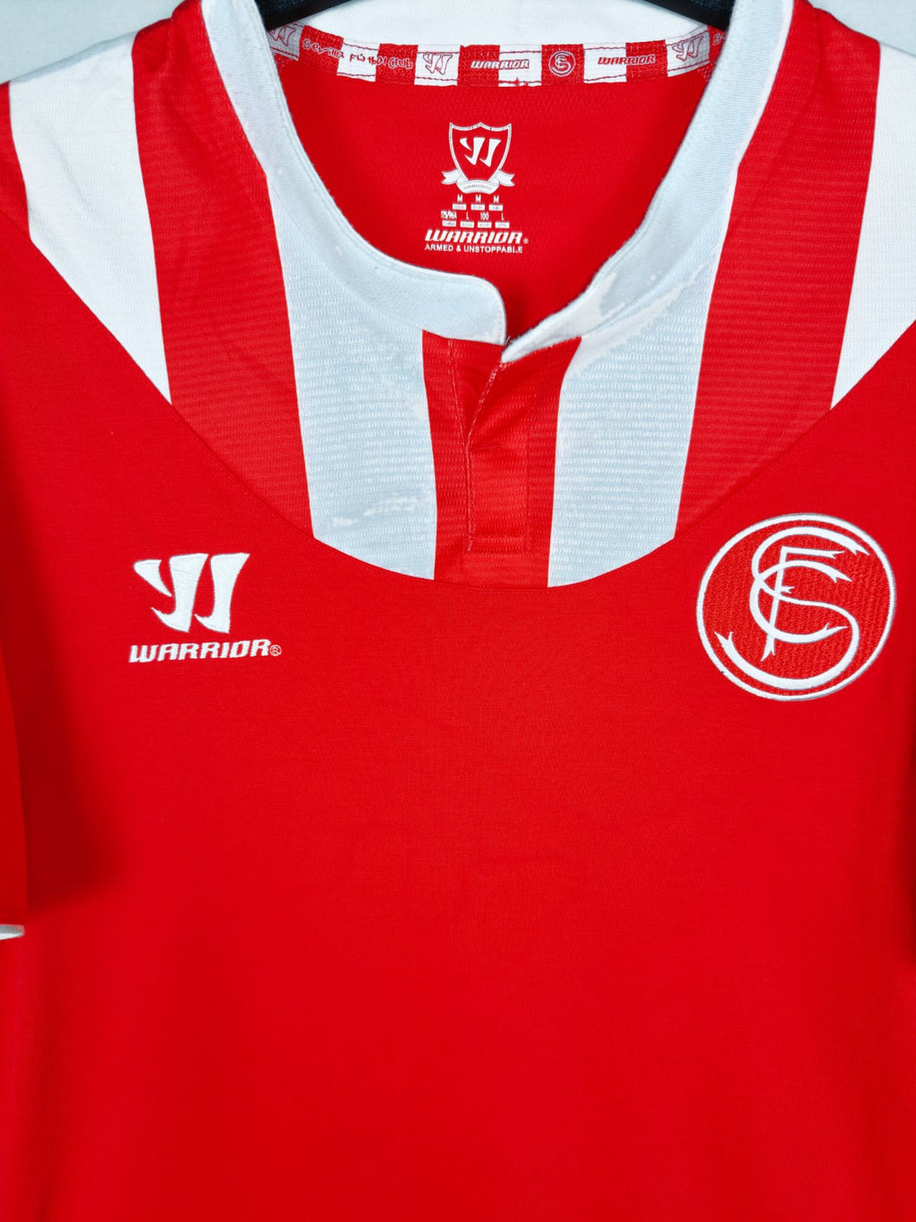 2013-14 Sevilla uitshirt I. Rakitic #11 - detailfoto