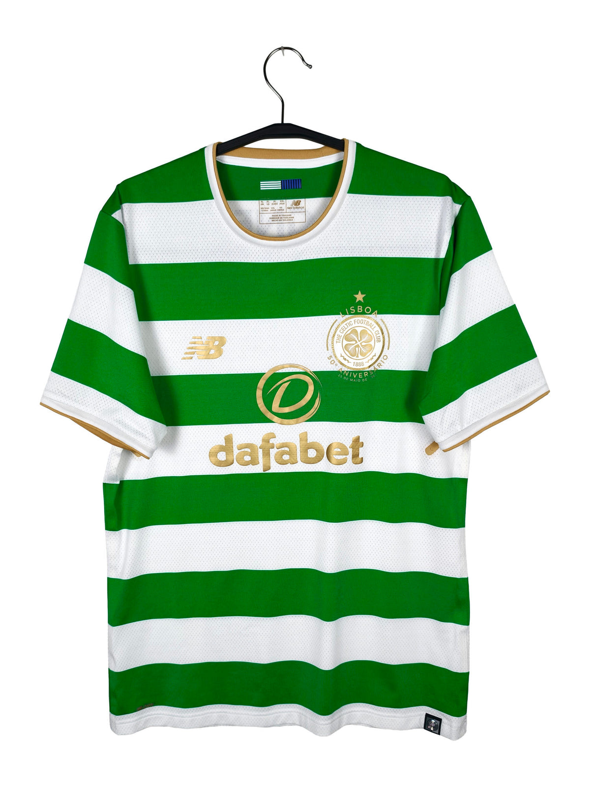 2017-18 Celtic Home Shirt - front view