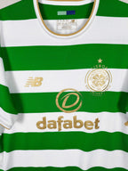 2017-18 Celtic Home Shirt - detailed view
