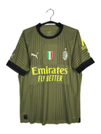 2022-23 AC Milan Third Shirt Tonali #8 (Pro) - front view