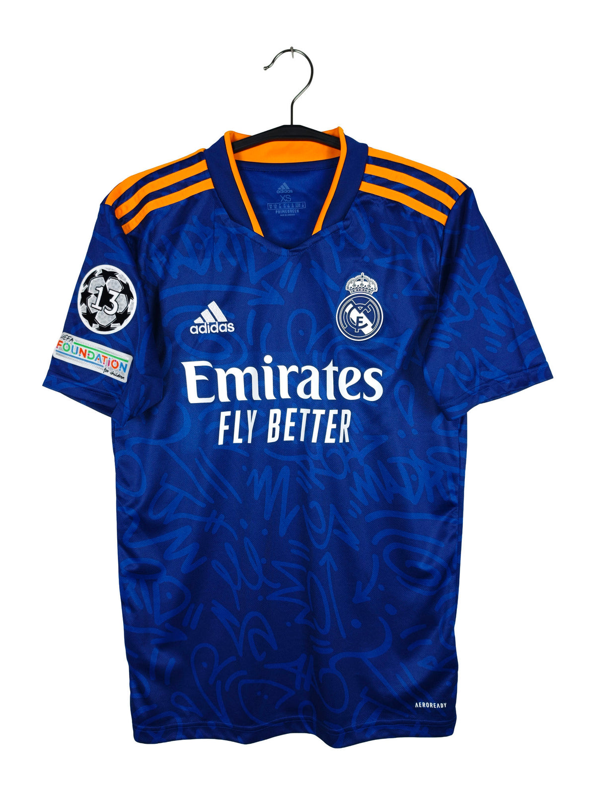 2021-22 Real Madrid Away Shirt Benzema #9 - front view