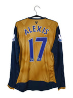 2015-16 Arsenal Away Shirt Alexis #17 (LS) - back view