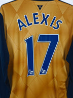 2015-16 Arsenal Away Shirt Alexis #17 (LS) - detailed view