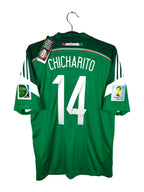 2014-15 Mexico Home Shirt Chicharito #14 - back view