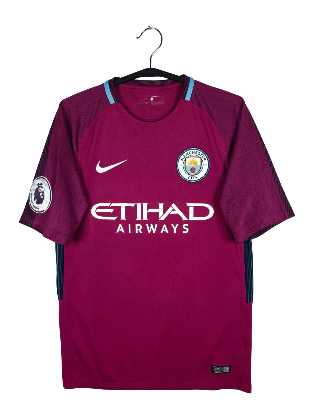 2017-18 Manchester City Away Shirt De Bruyne #17 - front view