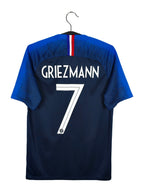 2018-19 France Home Shirt Griezmann #7 - back view