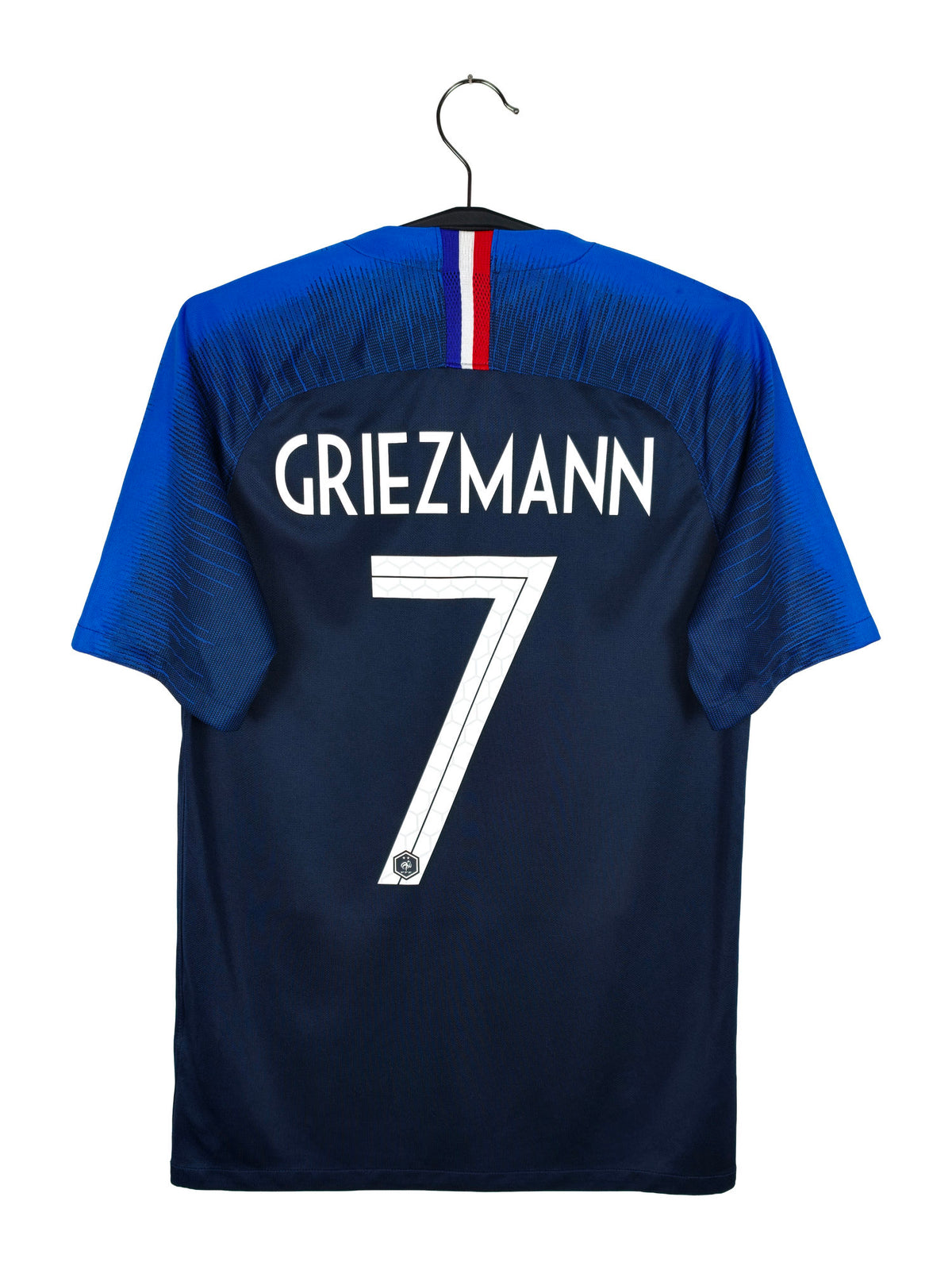 2018-19 France Home Shirt Griezmann #7 - back view