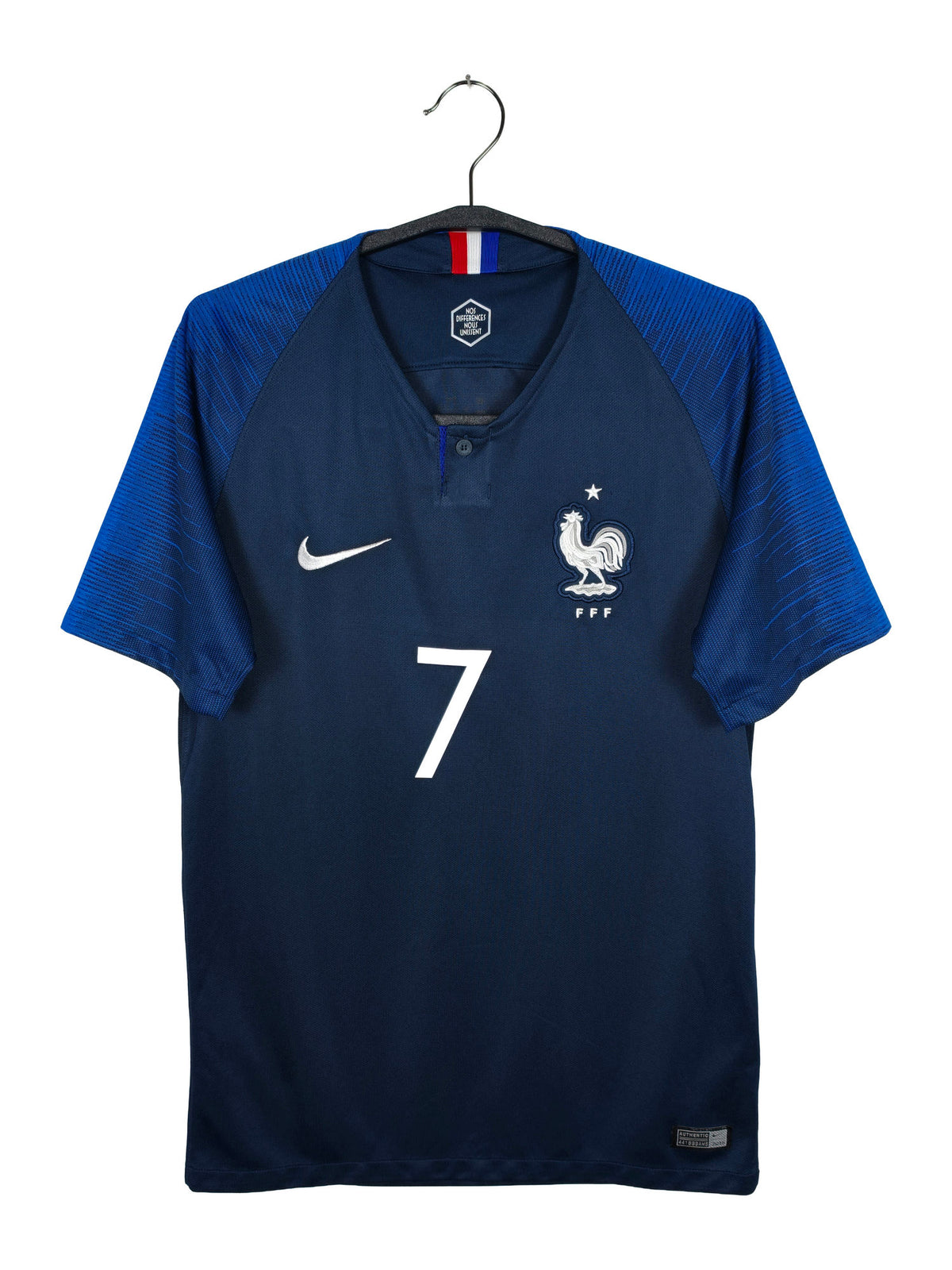 2018-19 France Home Shirt Griezmann #7 - front view
