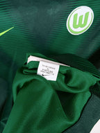 2018-19 Wolfsburg Home Shirt Roussillon #15 - detailed view