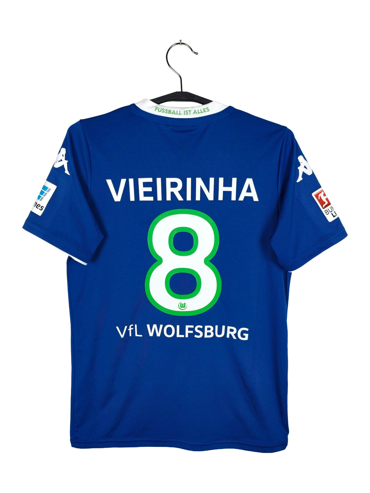 2014-15 Wolfsburg Third Shirt Vierinha #8 - back view