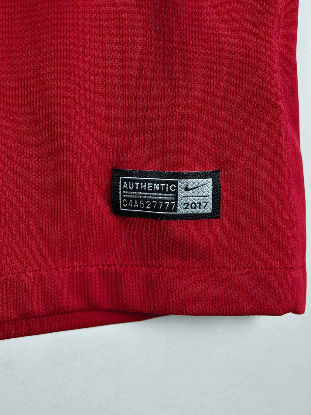 2017-18 AS Roma Home Shirt - detailed view