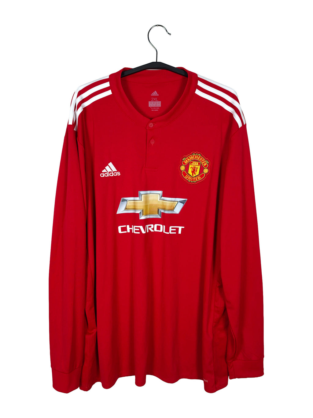 2016-17 Manchester United Home Shirt (LS) - front view