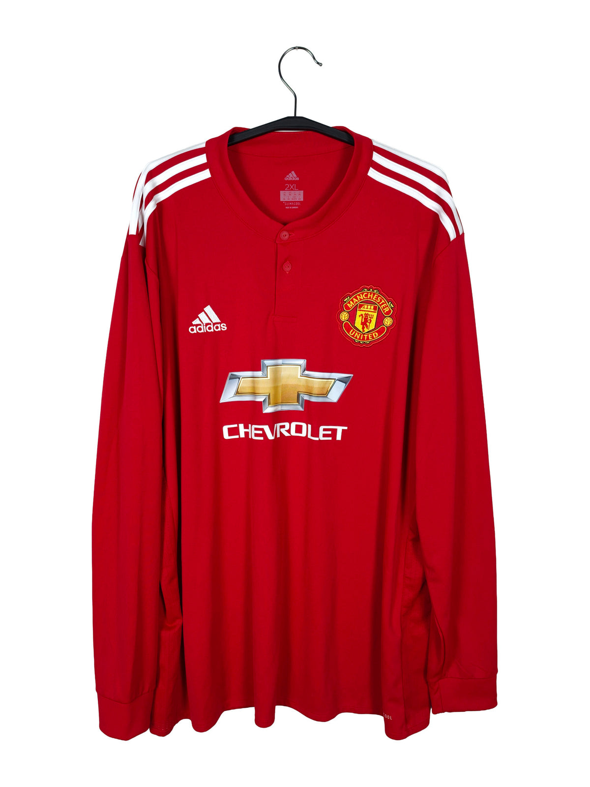 2016-17 Manchester United Home Shirt (LS) - front view