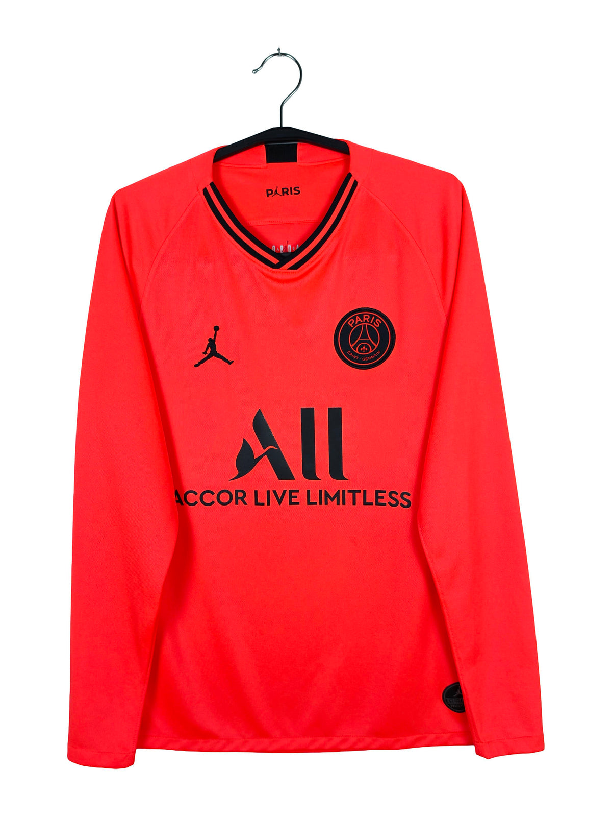 2019-20 Paris Saint-Germain Away Shirt Mbappé #7 (LS) - front view