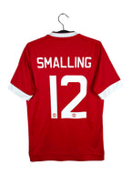 2015-16 Manchester United Home Shirt Smalling #12 - back view