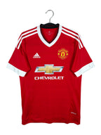 2015-16 Manchester United Home Shirt Smalling #12 - front view