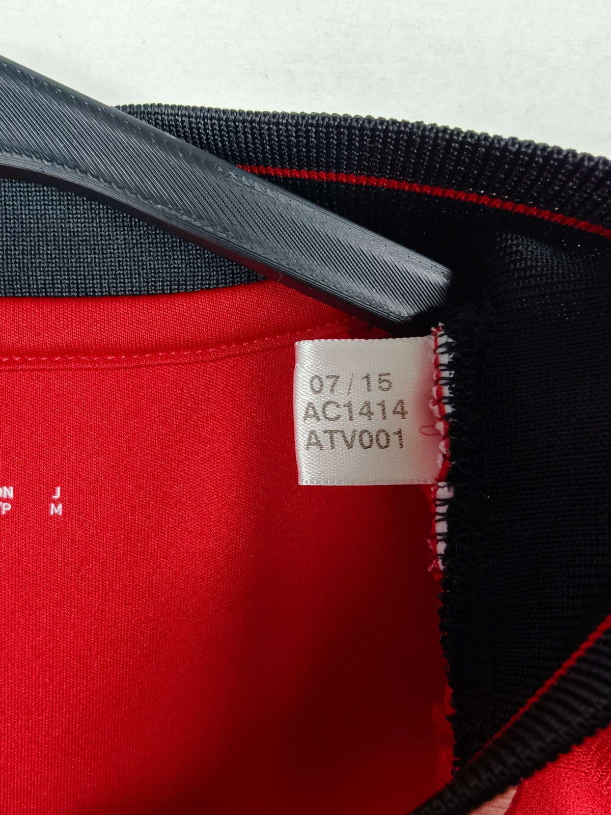 2015-16 Manchester United Home Shirt Smalling #12 - detailed view