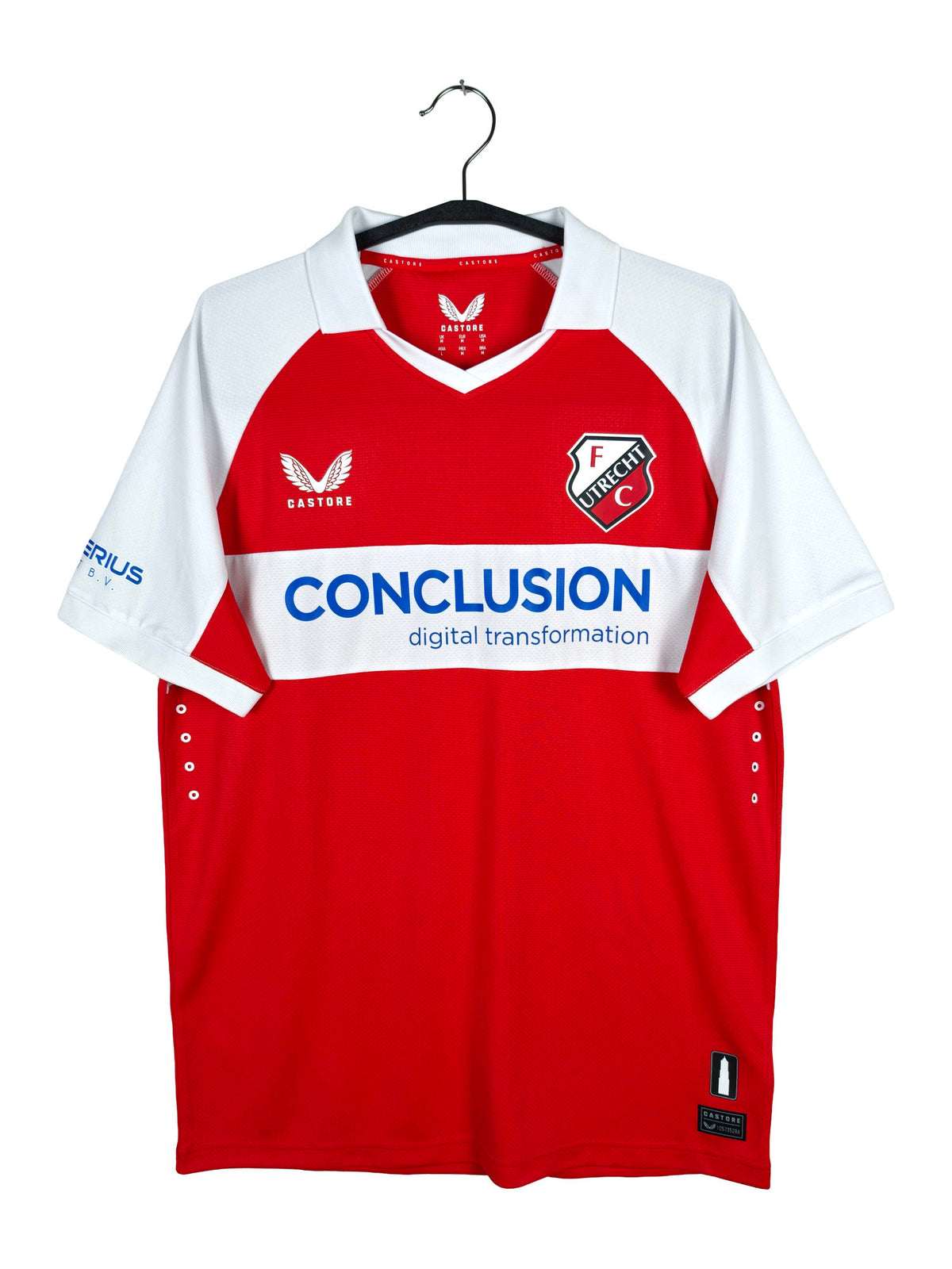2024-25 Utrecht vierde shirt El Karouani #16 - voorkant
