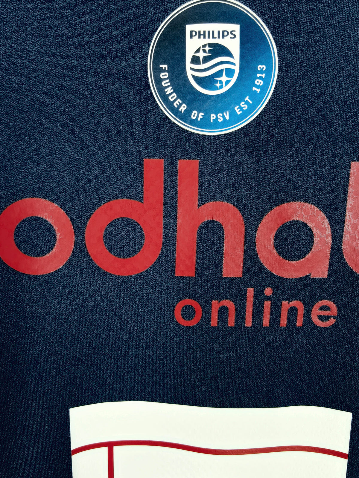 2022-23 PSV Away Shirt Xavi #7 - detailed view