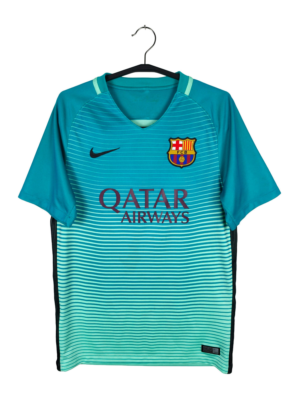 2016-17 Barcelona Third Shirt Suárez #9 - front view