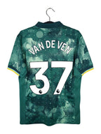 2024-25 Tottenham Hotspur Third Shirt van de Ven #37 - back view
