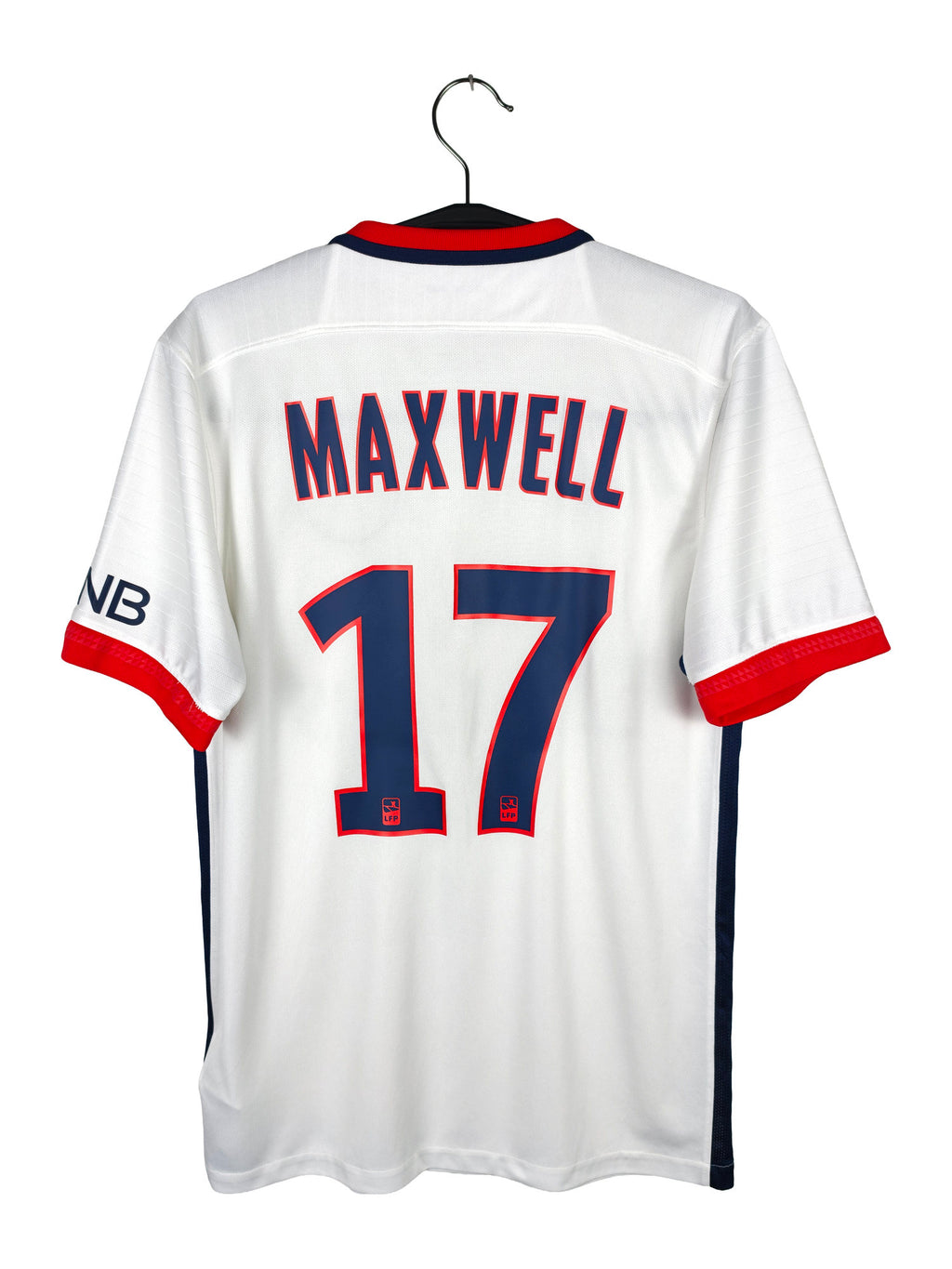 2015-16 Paris Saint-Germain Away Shirt Maxwell #17 - back view