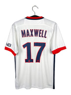 2015-16 Paris Saint-Germain Away Shirt Maxwell #17 - back view