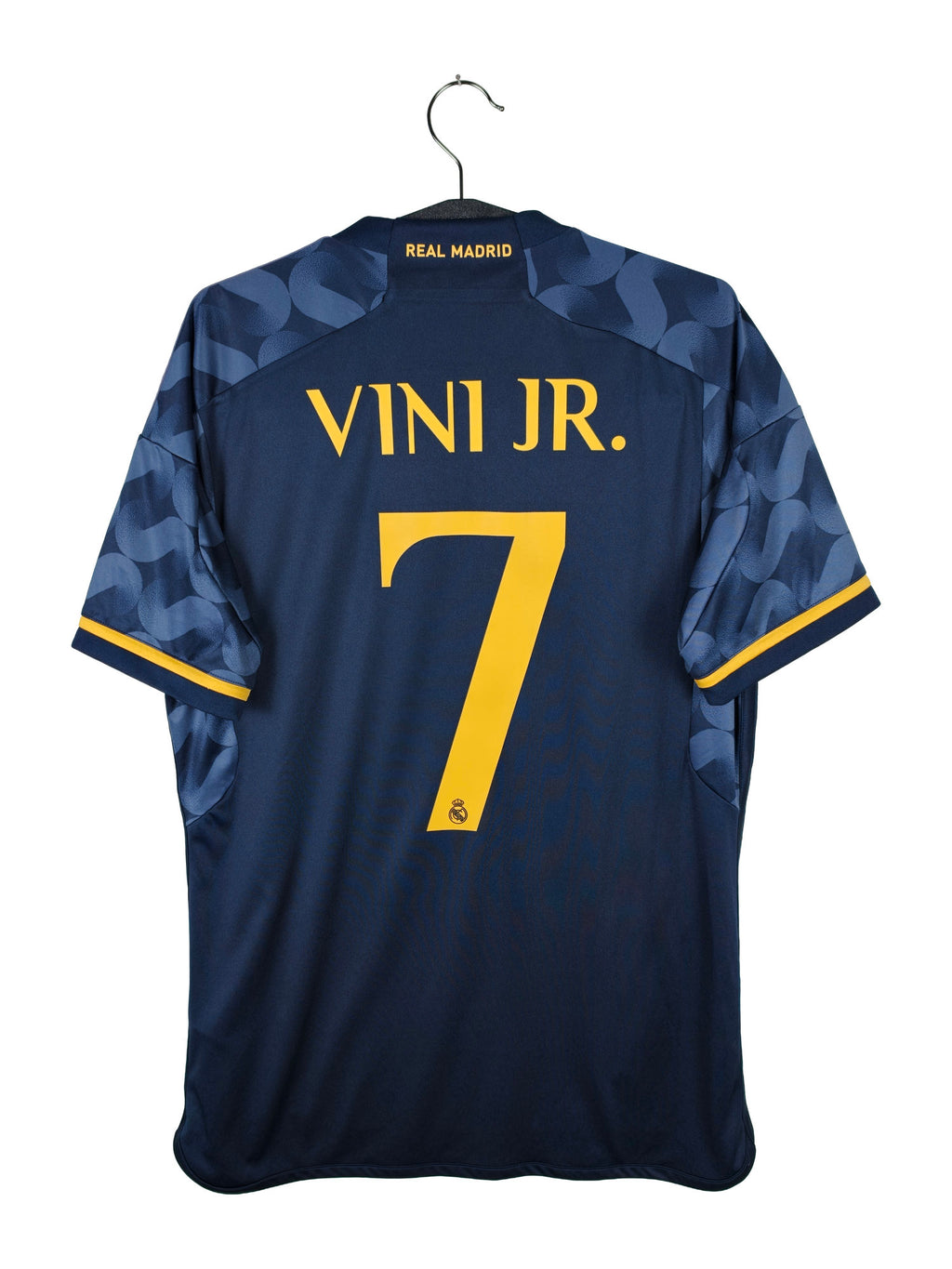 2023-24 Real Madrid Away Shirt Vini Jr. #7 - back view