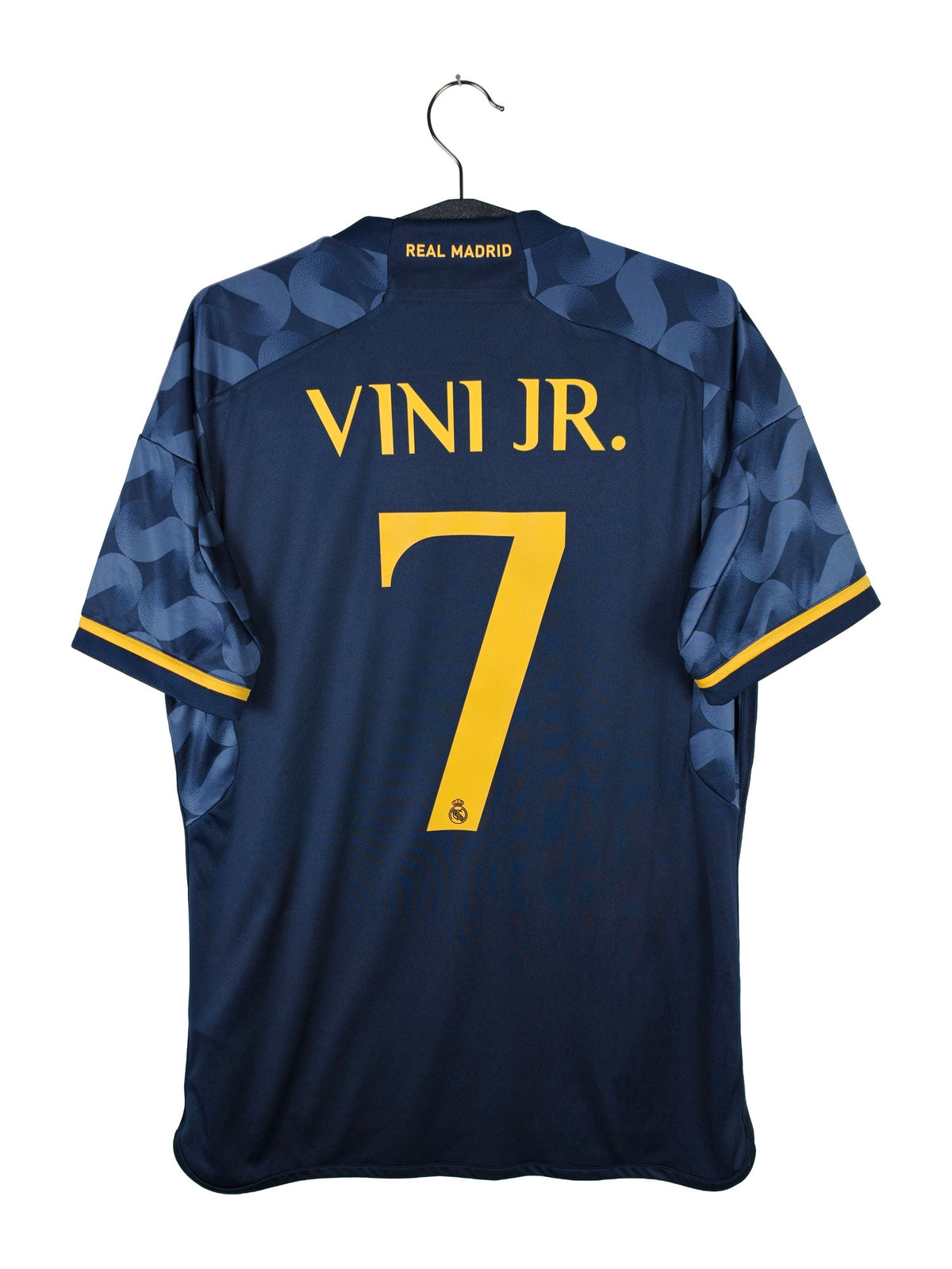2023-24 Real Madrid Away Shirt Vini Jr. #7 - back view