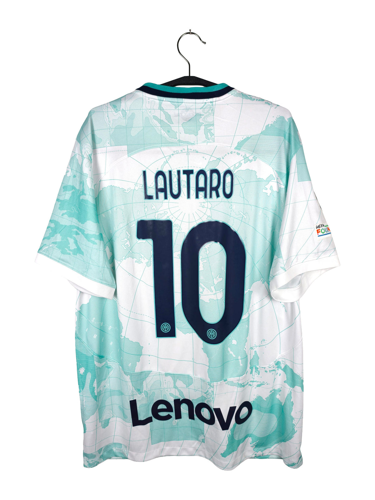 2022-23 Inter Milan Away Shirt Lautaro #10 - back view