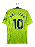 2022-23 Manchester United Third Shirt Rashford #10 - back view
