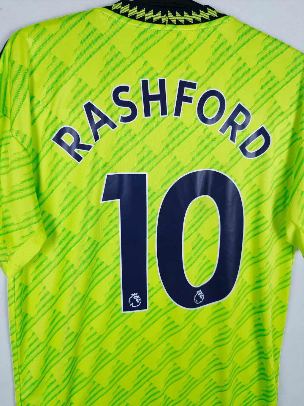 2022-23 Manchester United Third Shirt Rashford #10 - detailed view
