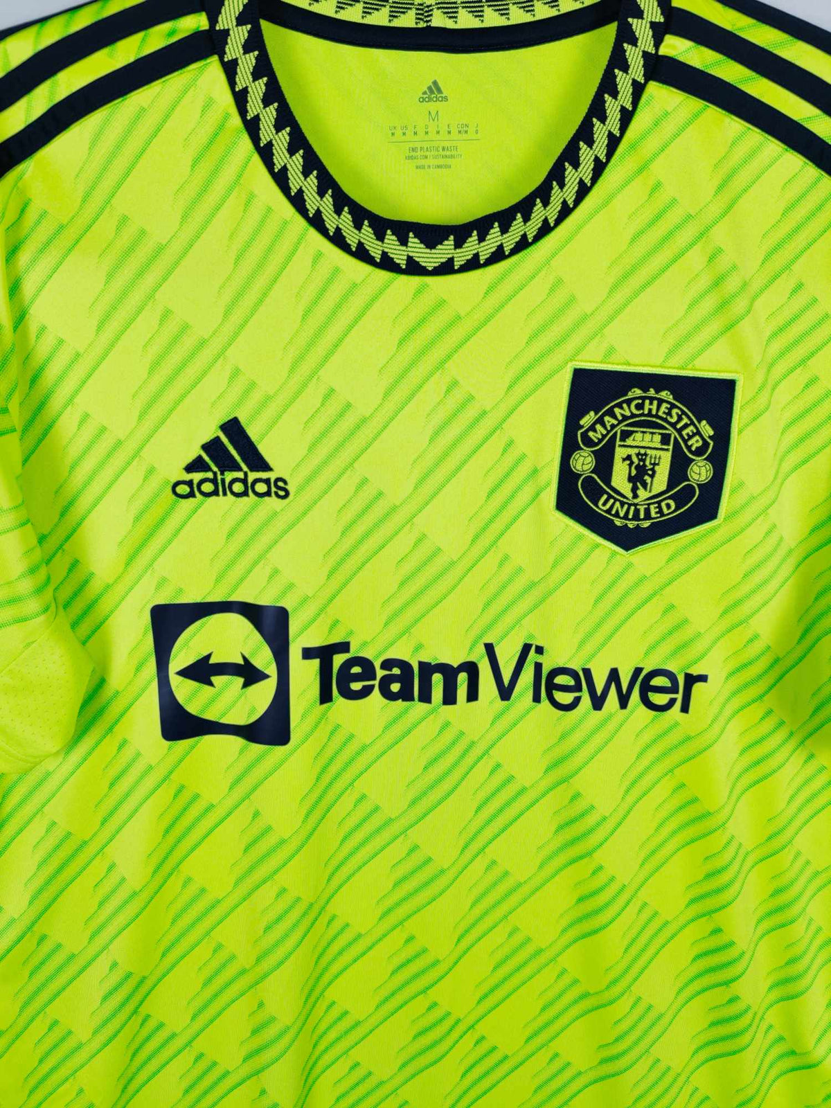 2022-23 Manchester United Third Shirt Rashford #10 - detailed view