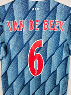 2020-21 Ajax Away Shirt Van de Beek #6 - detailed view