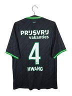 2024-25 Feyenoord Away Shirt Hwang #4 - back view