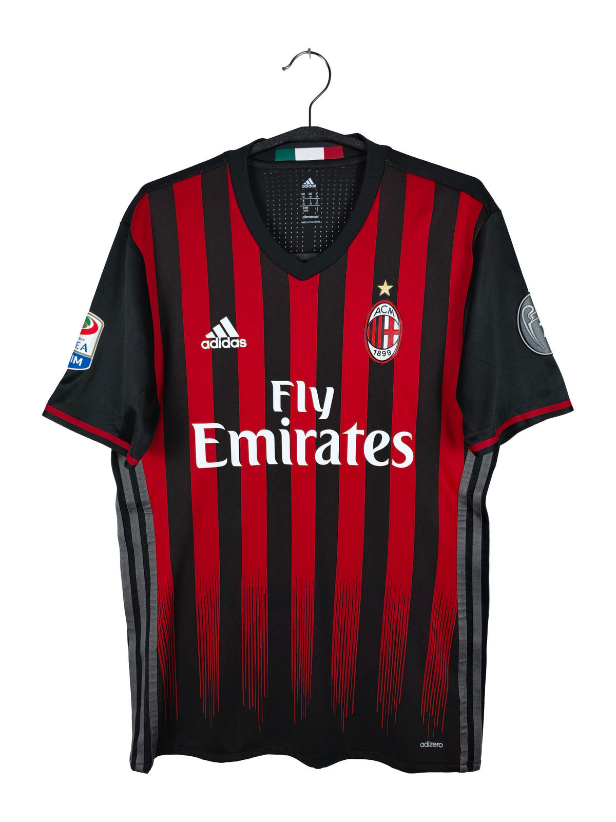 2016-17 AC Milan Home Shirt Bonaventura #5 (Pro) - front view