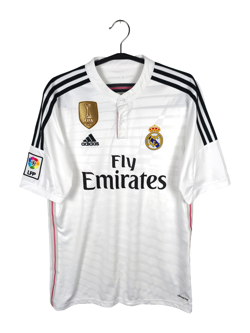 2014-15 Real Madrid Home Shirt Bale #11 - front view