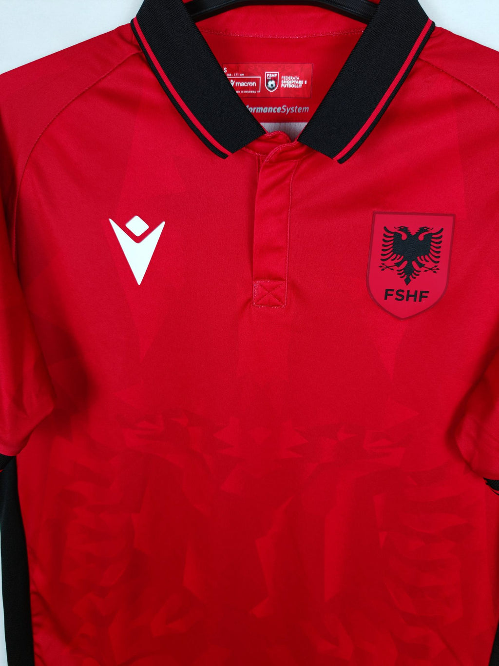 2023-24 Albania Home Shirt - detailed view