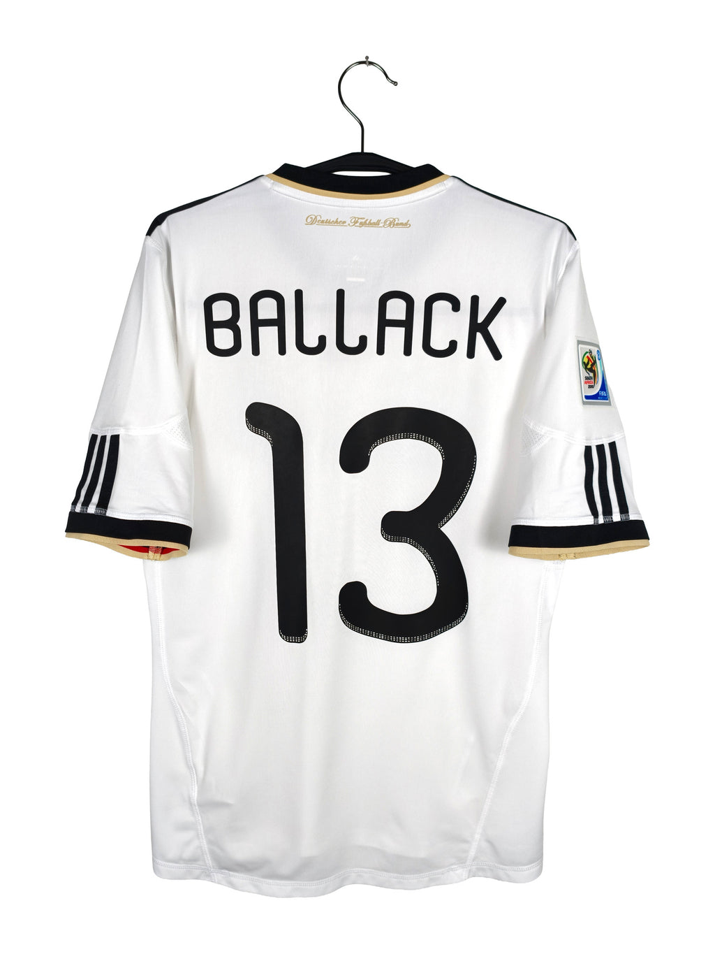 2010-11 Germany Home Shirt Ballack #13 - back view