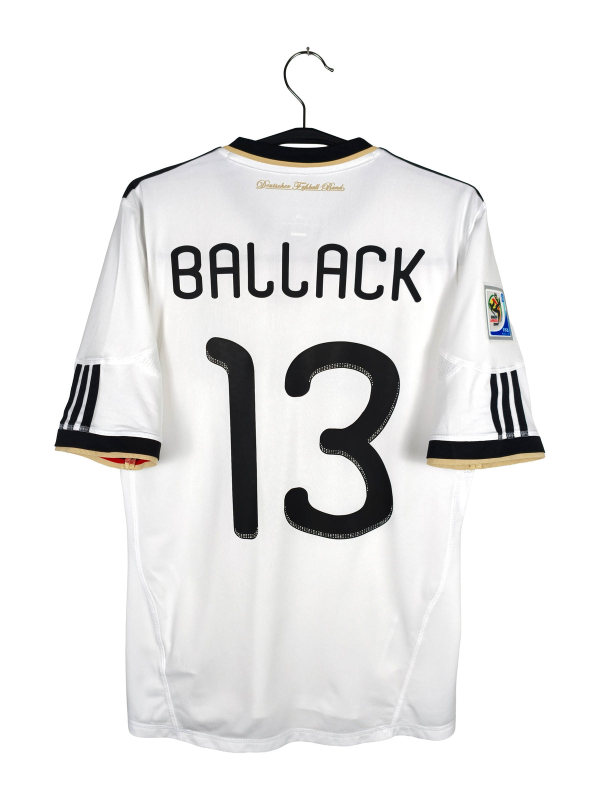 2010-11 Germany Home Shirt Ballack #13 - back view