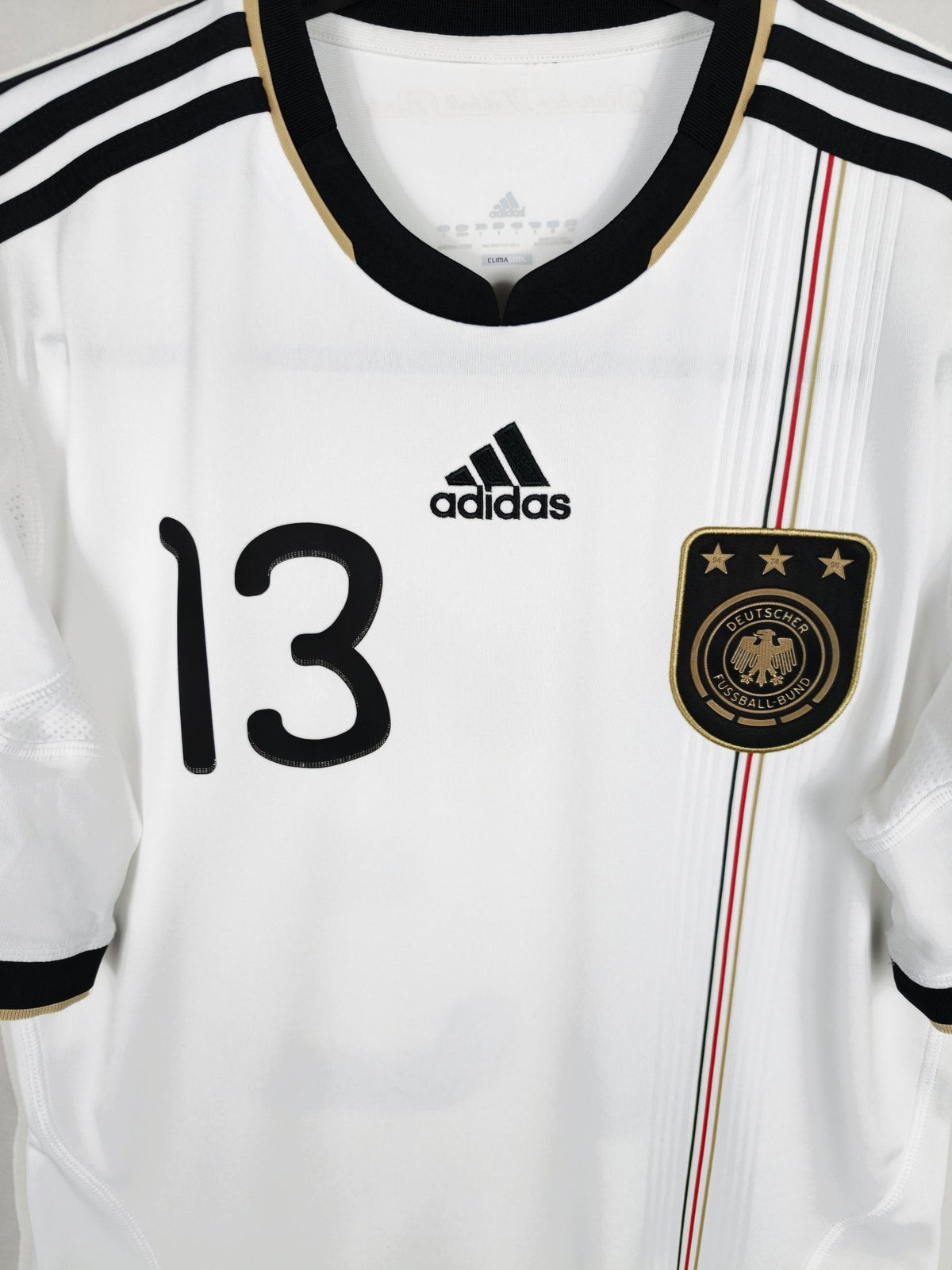 2010-11 Germany Home Shirt Ballack #13 - detailed view