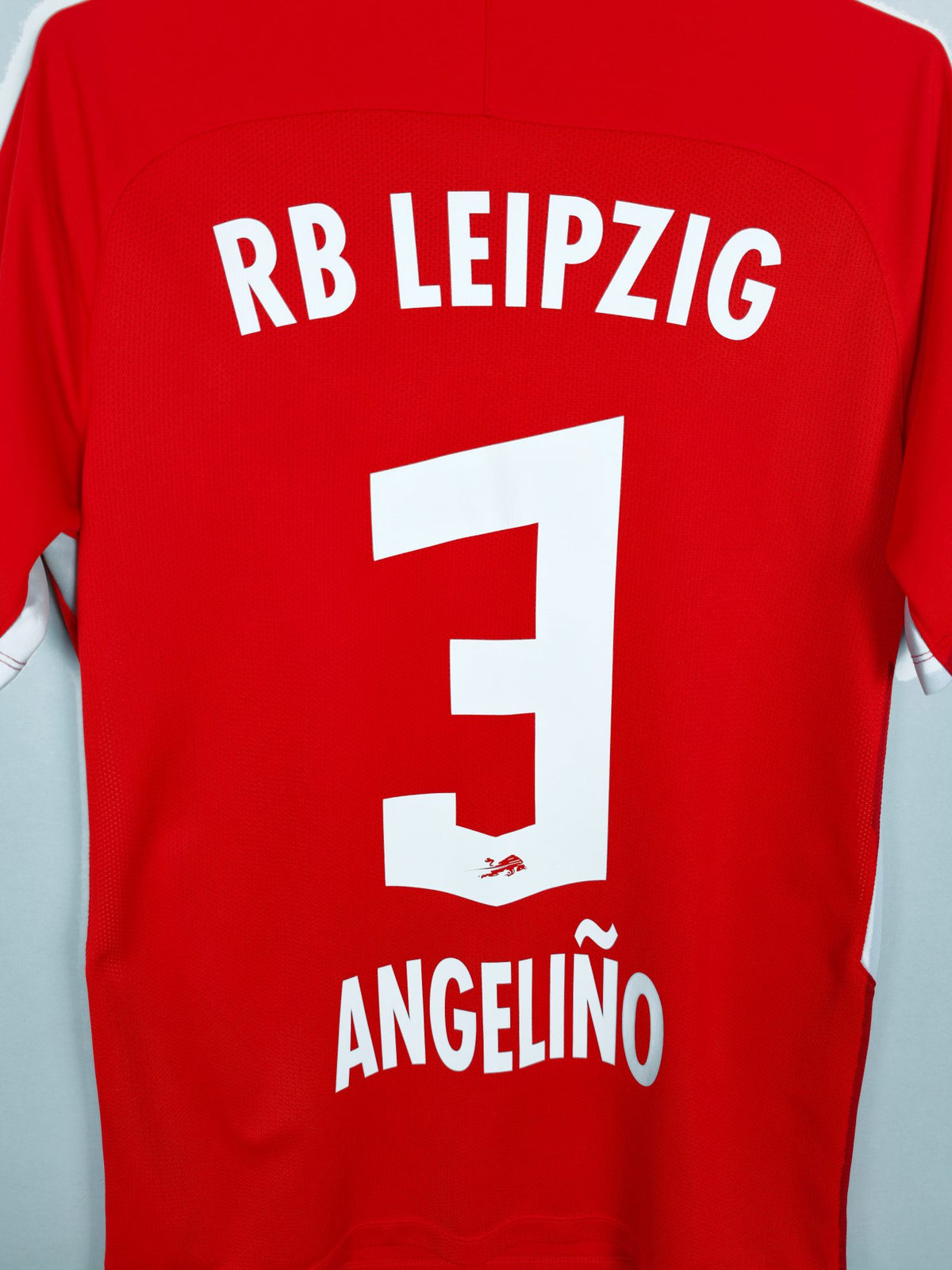2020-21 RB Leipzig Fourth Shirt Angeliño #3 - detailed view