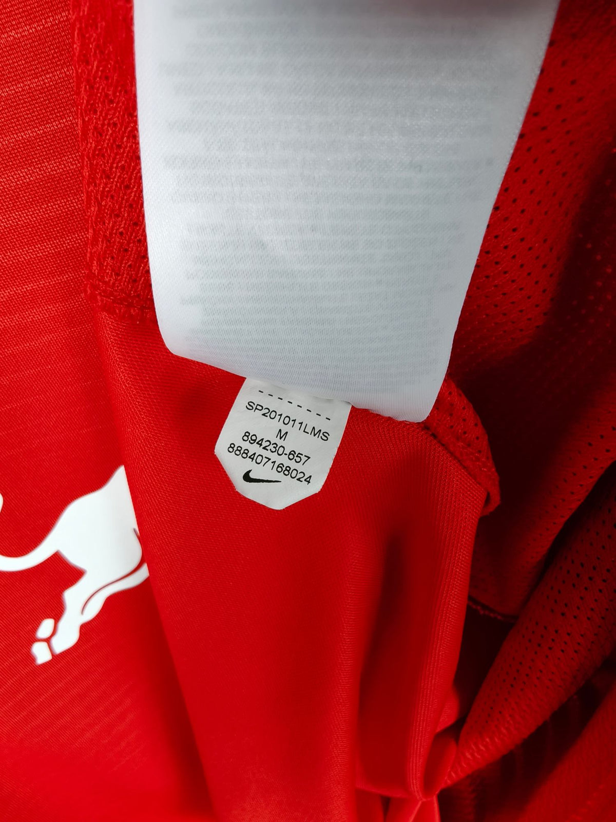 2020-21 RB Leipzig Fourth Shirt Angeliño #3 - detailed view