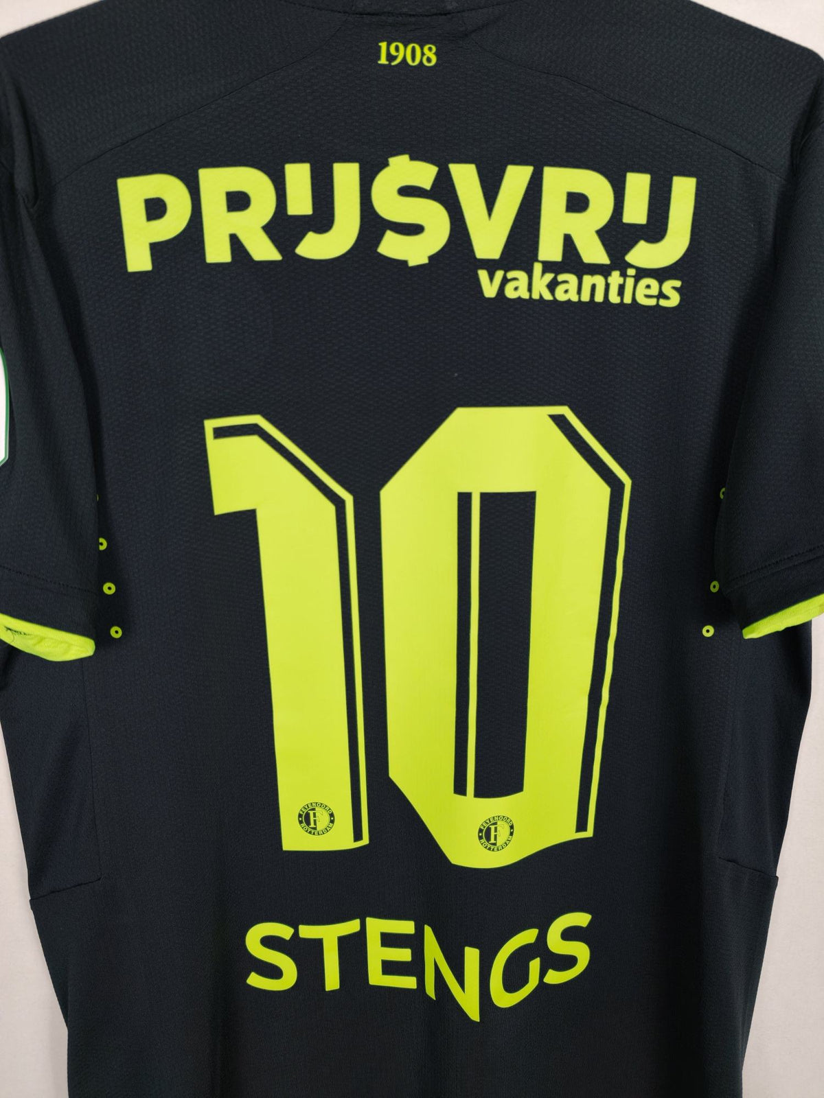 2023-24 Feyenoord Fourth Shirt Stengs #10 (Pro) - detailed view