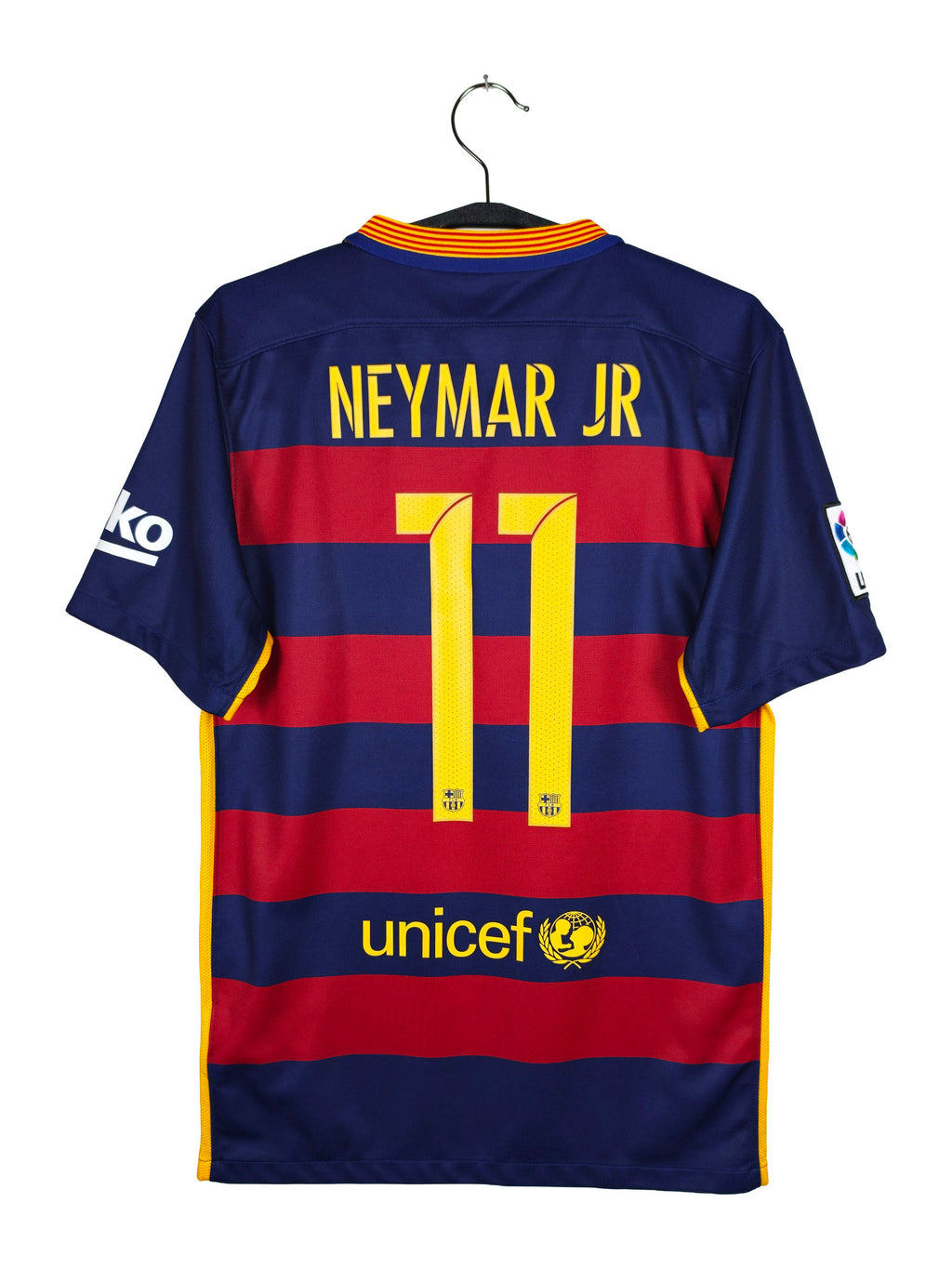 2015-16 Barcelona Home Shirt Neymar Jr. #11 - back view