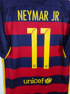 2015-16 Barcelona Home Shirt Neymar Jr. #11 - detailed view