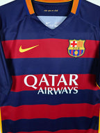 2015-16 Barcelona Home Shirt Neymar Jr. #11 - detailed view